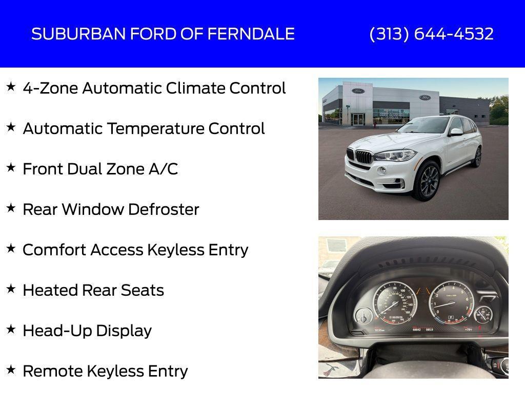 used 2017 BMW X5 car, priced at $19,739