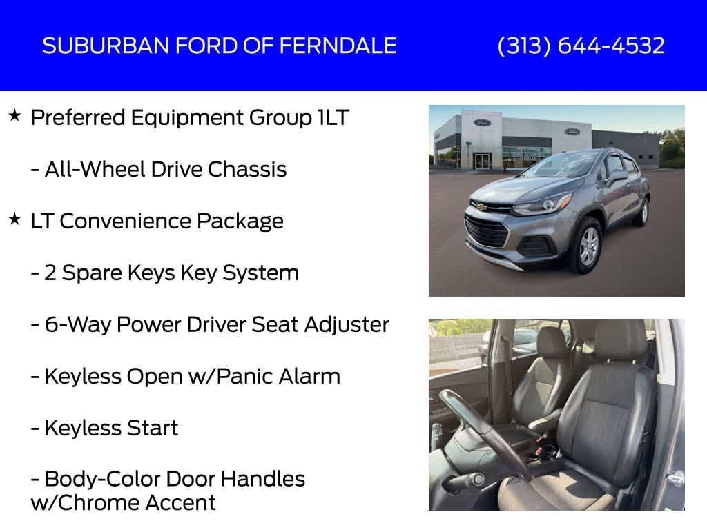 used 2019 Chevrolet Trax car, priced at $11,764