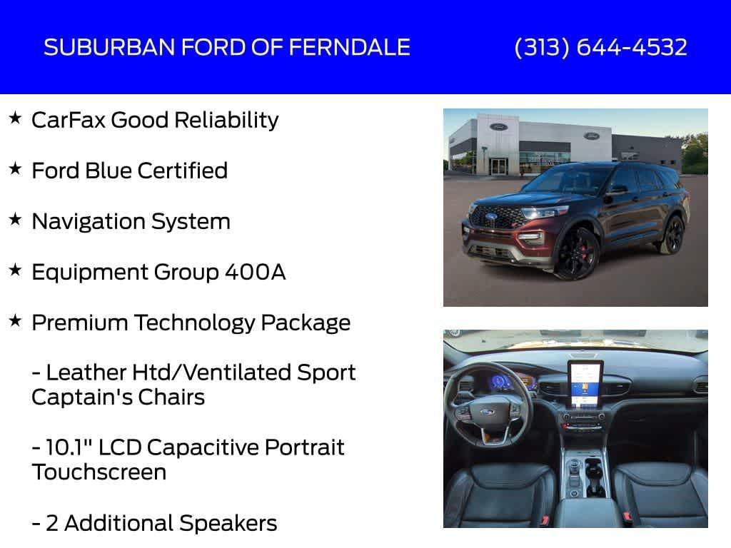 used 2020 Ford Explorer car, priced at $22,159