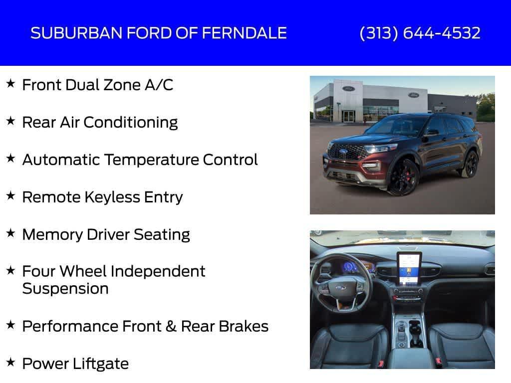 used 2020 Ford Explorer car, priced at $22,159