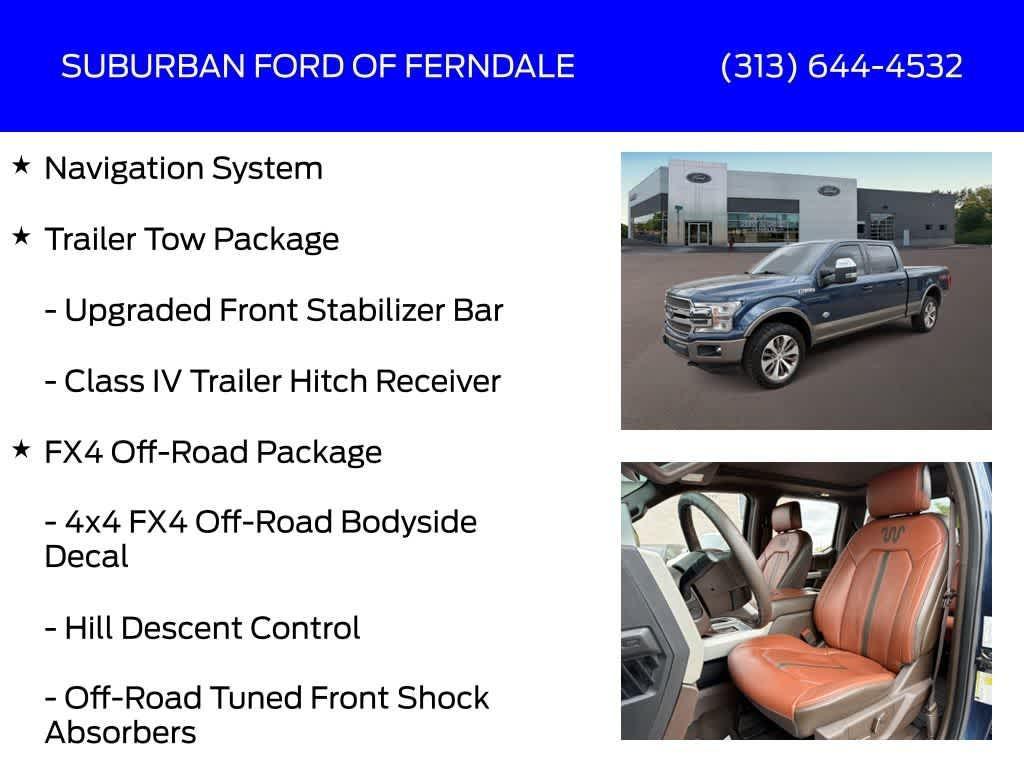 used 2019 Ford F-150 car, priced at $33,739