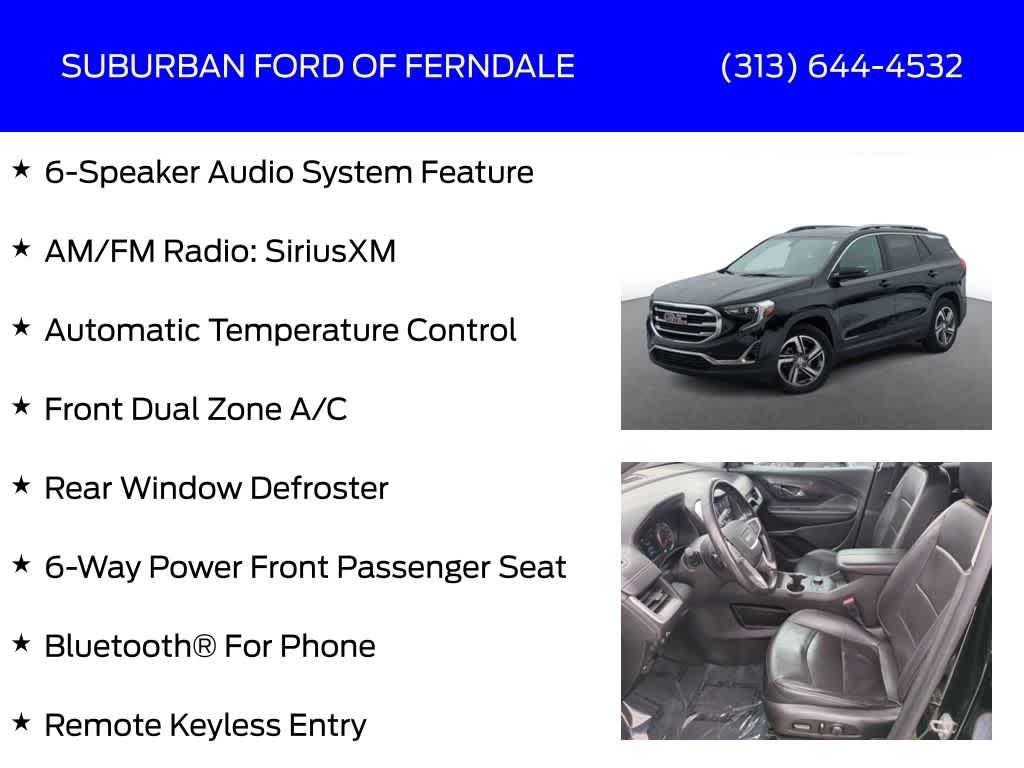 used 2018 GMC Terrain car, priced at $12,989