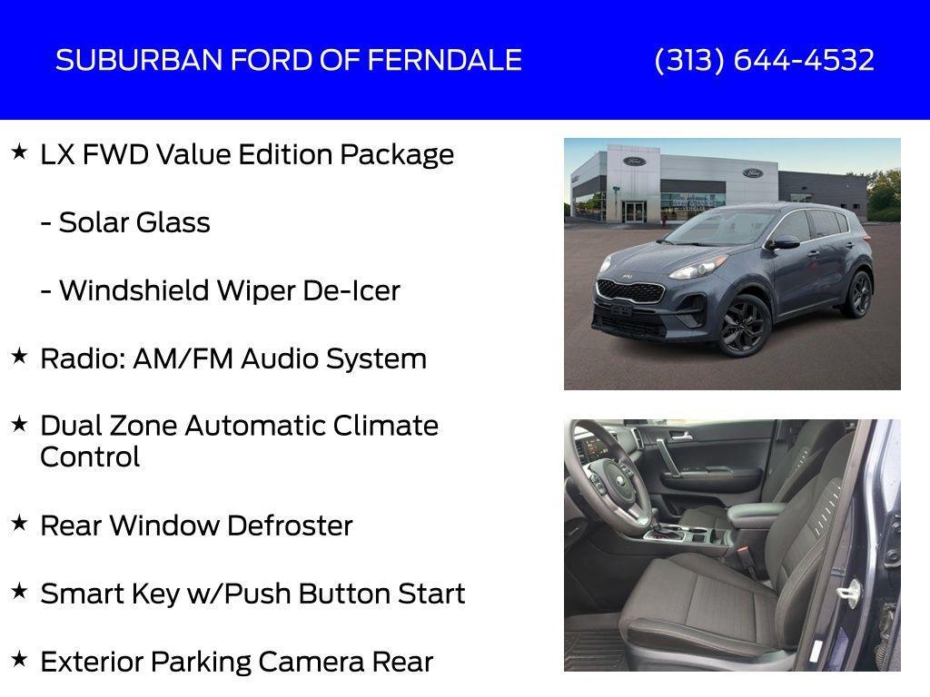 used 2022 Kia Sportage car, priced at $14,979