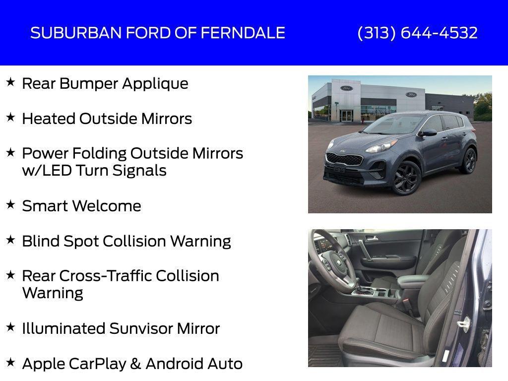 used 2022 Kia Sportage car, priced at $15,359