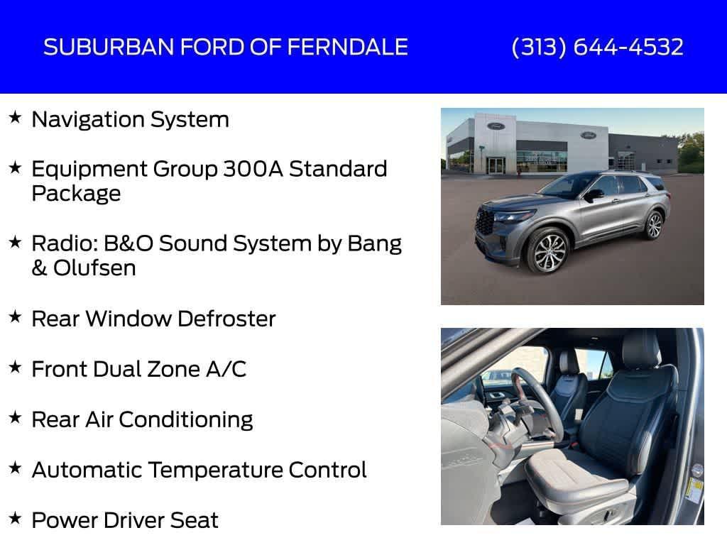used 2025 Ford Explorer car, priced at $38,239