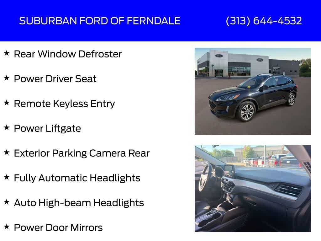 used 2022 Ford Escape car, priced at $21,529