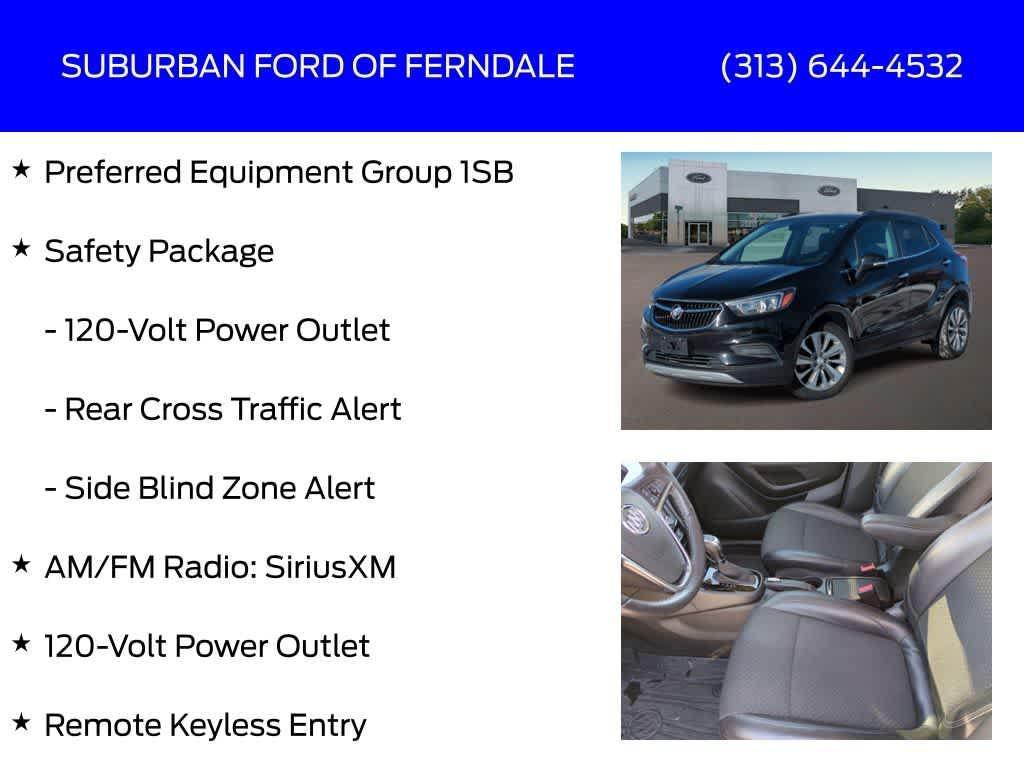 used 2019 Buick Encore car, priced at $13,249