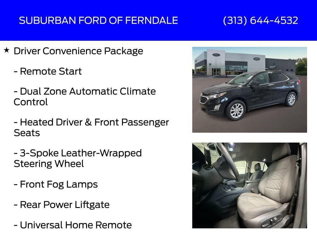 used 2020 Chevrolet Equinox car, priced at $15,769