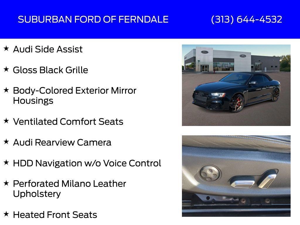 used 2014 Audi RS 5 car, priced at $18,489