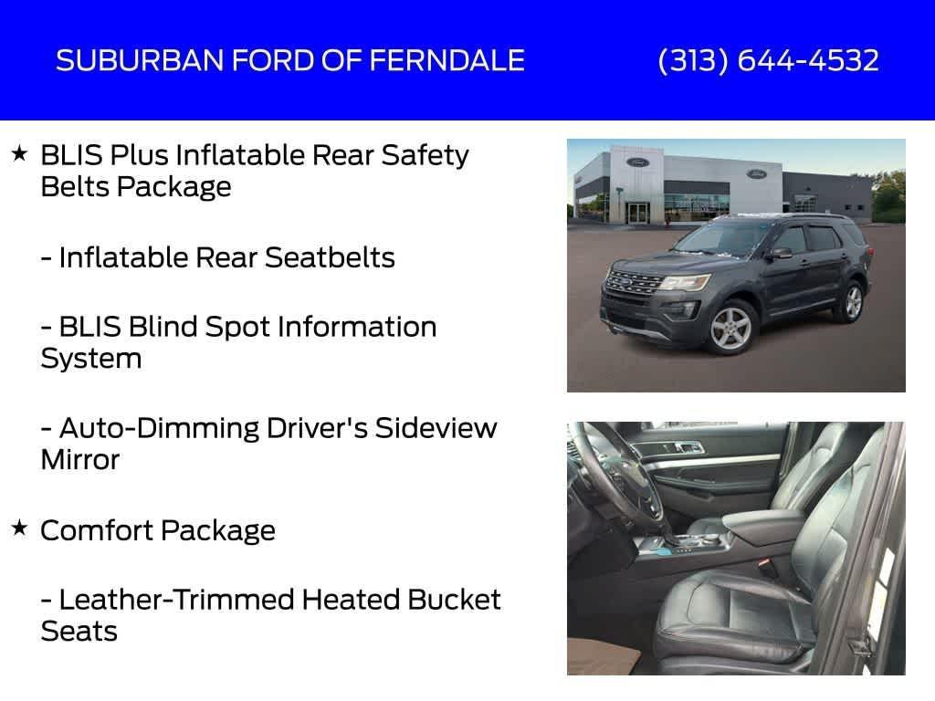 used 2016 Ford Explorer car, priced at $11,209