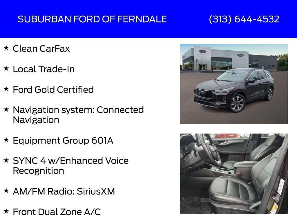 used 2023 Ford Escape car, priced at $23,259