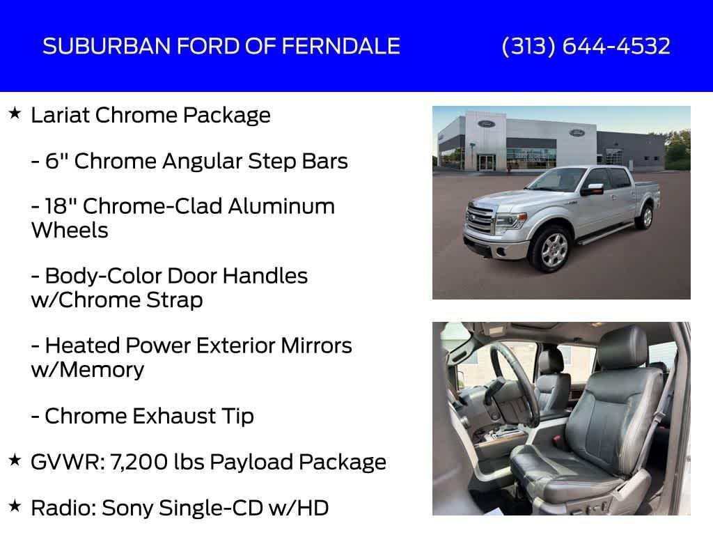 used 2013 Ford F-150 car, priced at $14,739