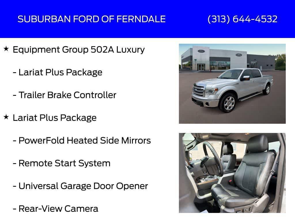 used 2013 Ford F-150 car, priced at $14,739