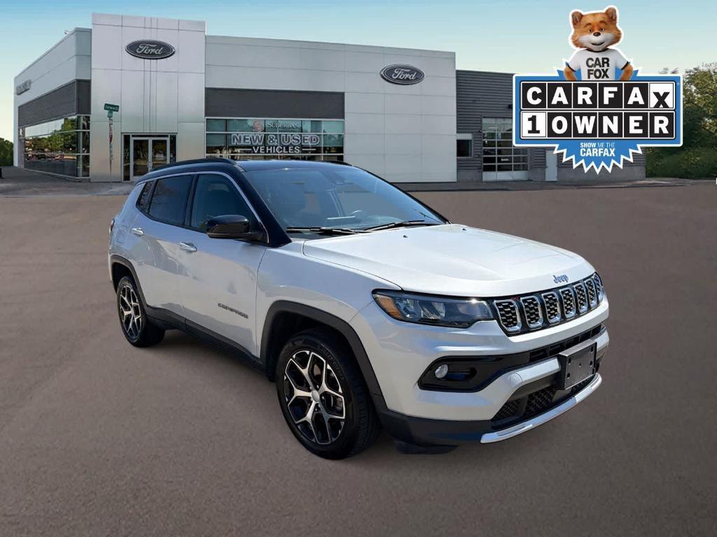 used 2024 Jeep Compass car, priced at $20,739