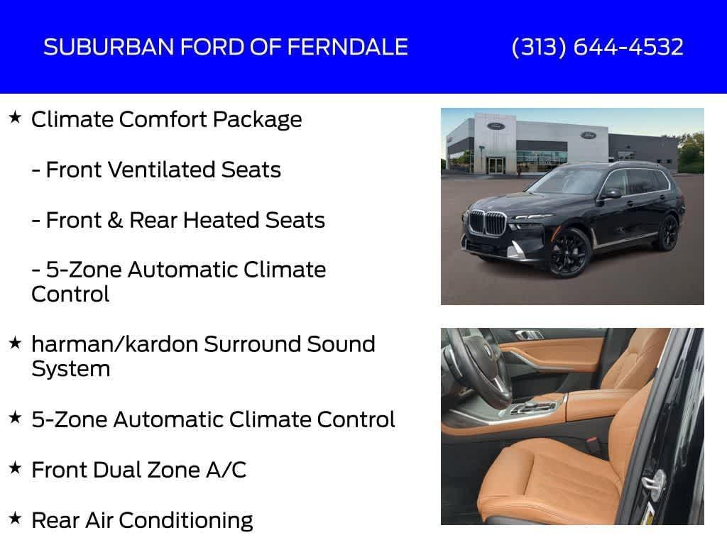 used 2023 BMW X7 car, priced at $47,959