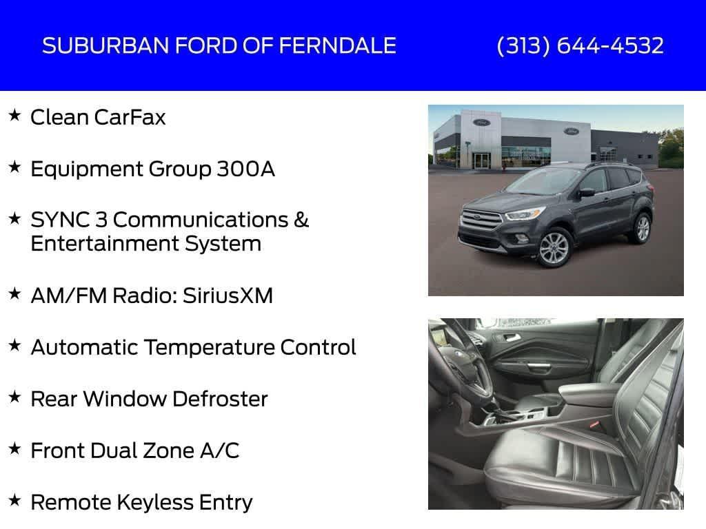used 2019 Ford Escape car, priced at $10,669