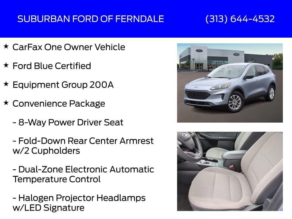 used 2022 Ford Escape car, priced at $19,919