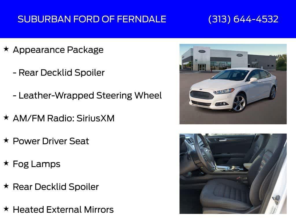 used 2013 Ford Fusion car, priced at $6,689