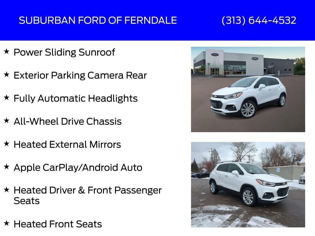 used 2017 Chevrolet Trax car, priced at $10,459