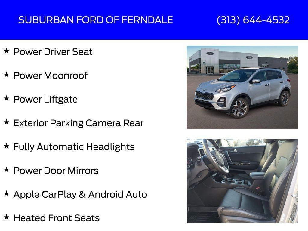 used 2022 Kia Sportage car, priced at $18,429
