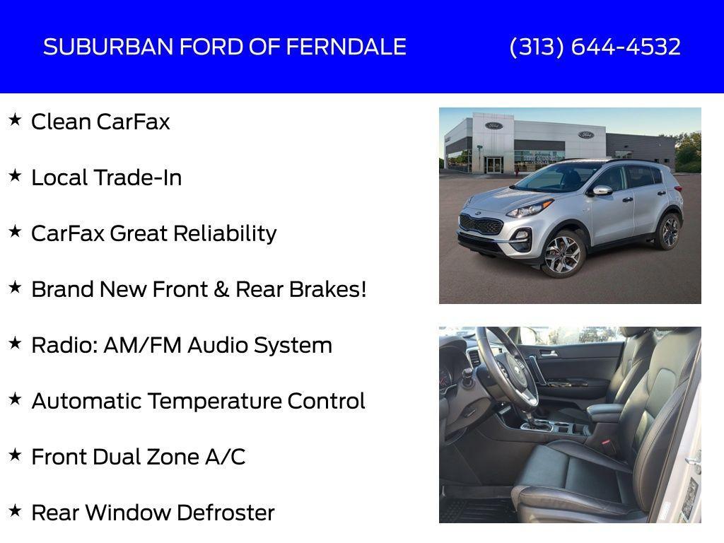 used 2022 Kia Sportage car, priced at $18,429