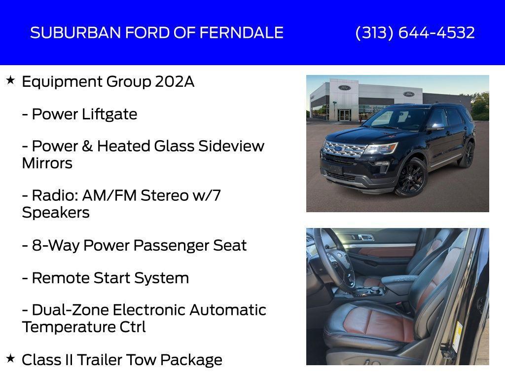 used 2019 Ford Explorer car, priced at $18,679