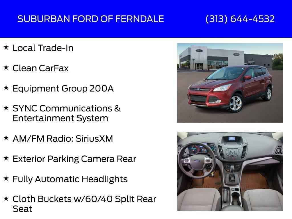 used 2015 Ford Escape car, priced at $5,989