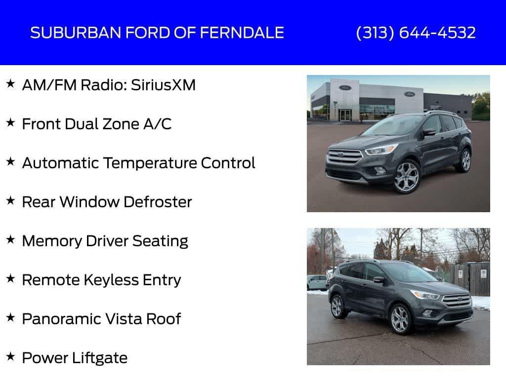 used 2018 Ford Escape car, priced at $10,989