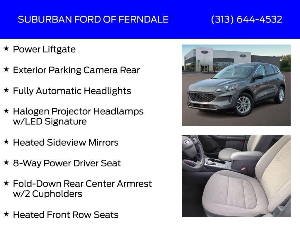 used 2022 Ford Escape car, priced at $19,719