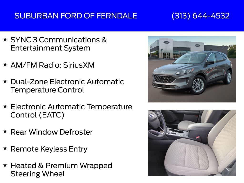 used 2022 Ford Escape car, priced at $19,719