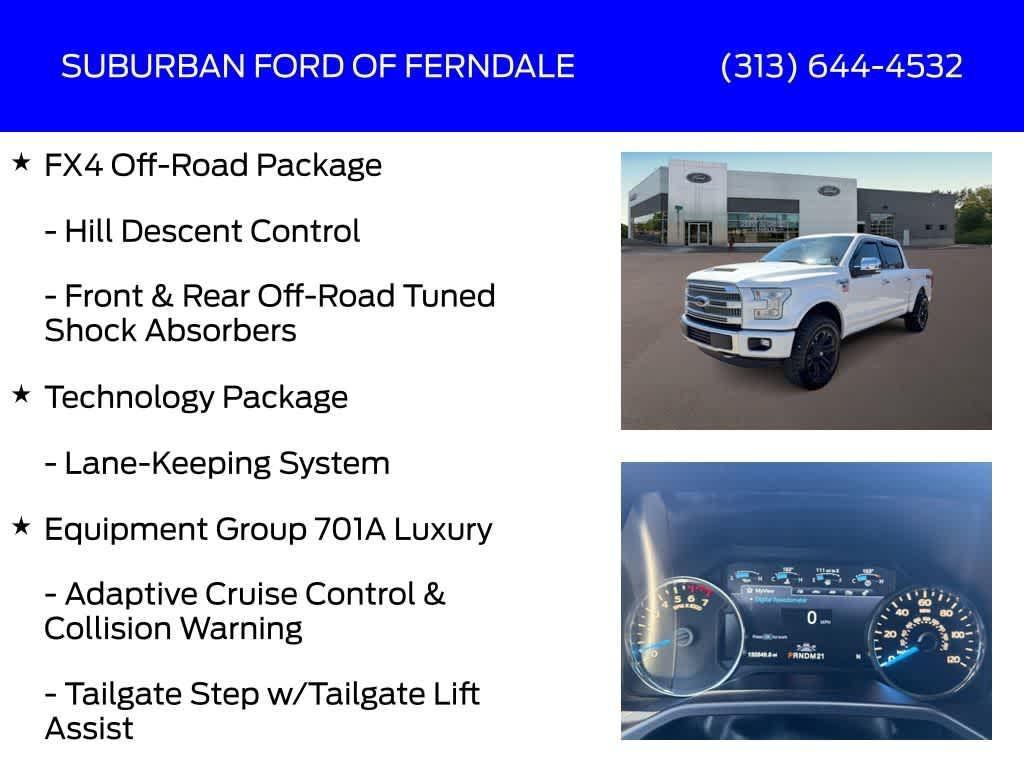 used 2015 Ford F-150 car, priced at $24,739