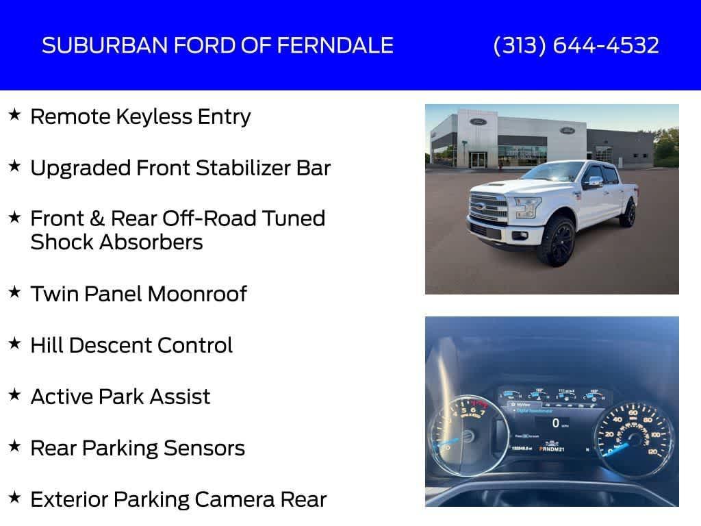 used 2015 Ford F-150 car, priced at $24,739