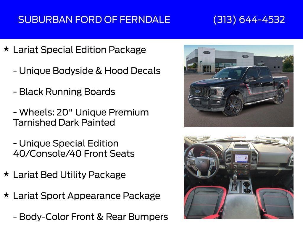 used 2020 Ford F-150 car, priced at $26,989