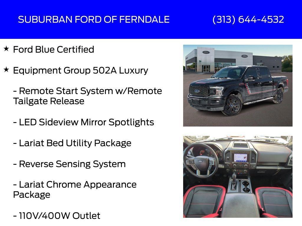 used 2020 Ford F-150 car, priced at $26,989