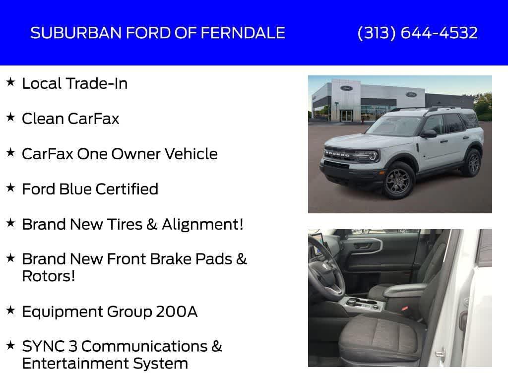 used 2022 Ford Bronco Sport car, priced at $22,339