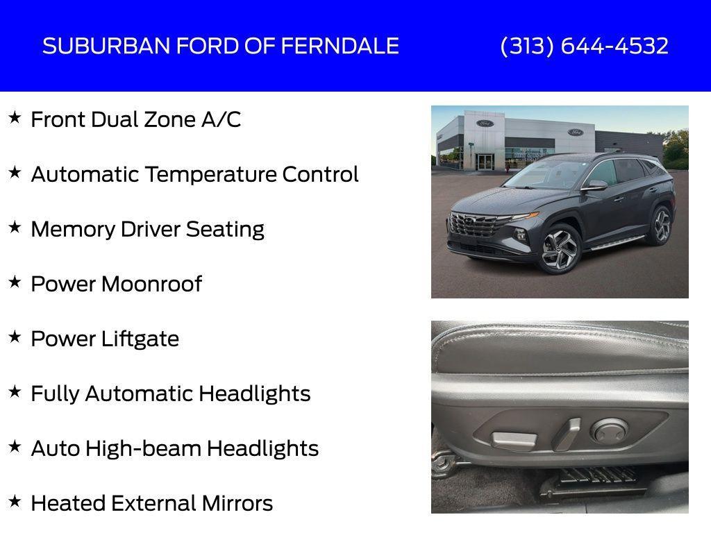 used 2022 Hyundai Tucson car, priced at $20,989