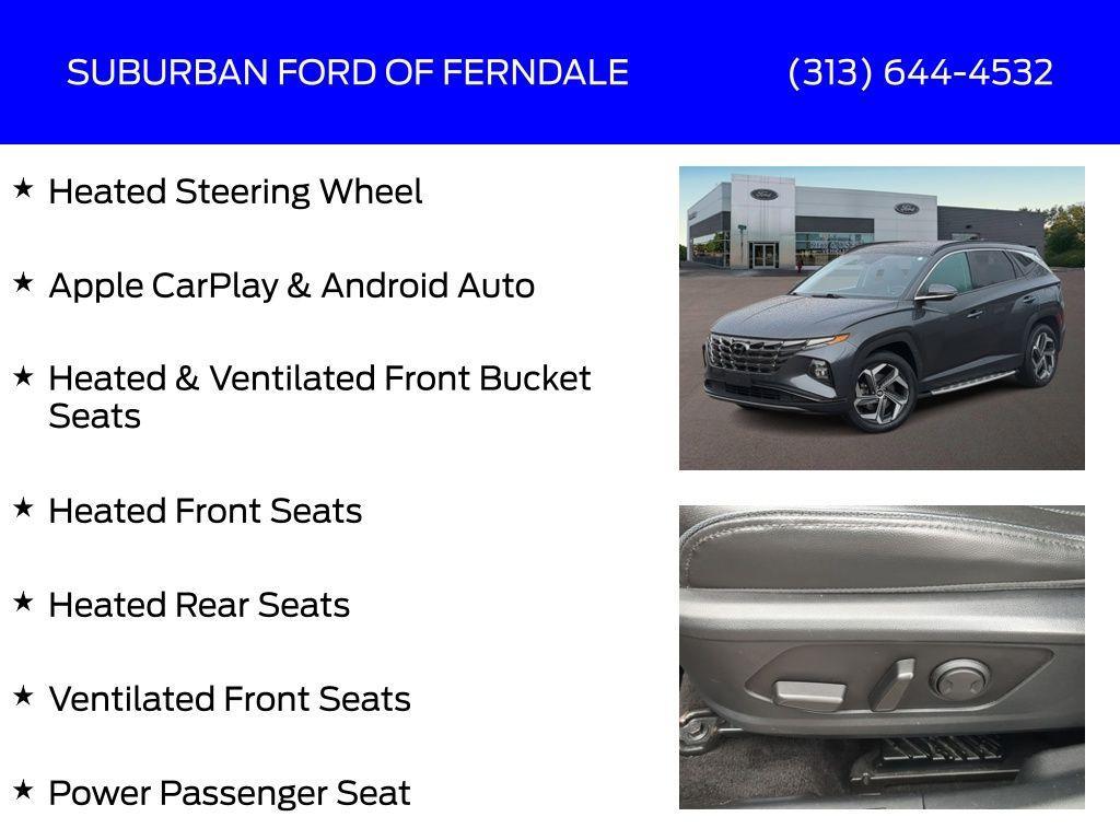 used 2022 Hyundai Tucson car, priced at $20,989