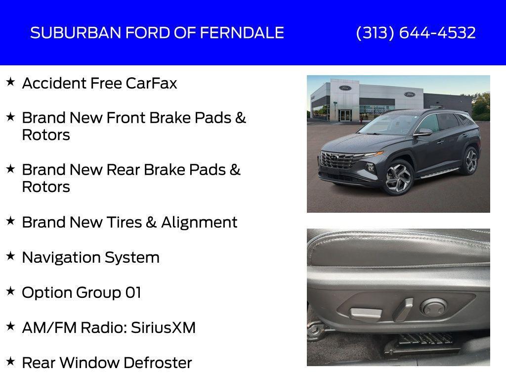used 2022 Hyundai Tucson car, priced at $20,989