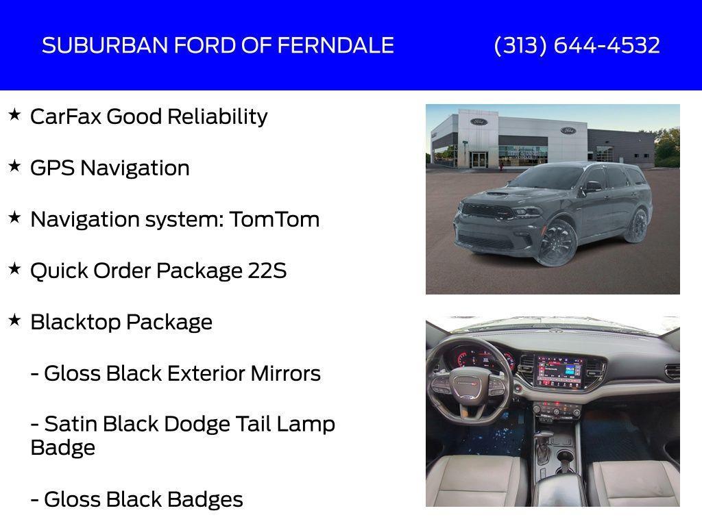 used 2021 Dodge Durango car, priced at $29,259