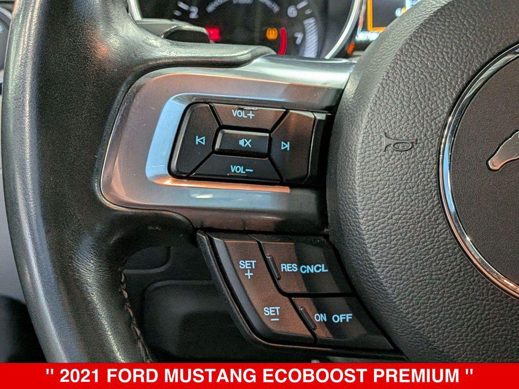 used 2021 Ford Mustang car, priced at $17,990