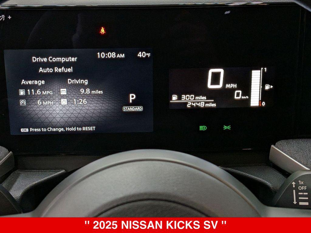 used 2025 Nissan Kicks car, priced at $24,190