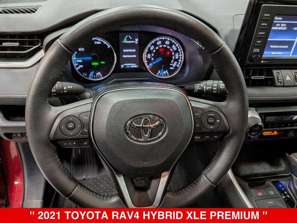used 2021 Toyota RAV4 Hybrid car, priced at $28,390