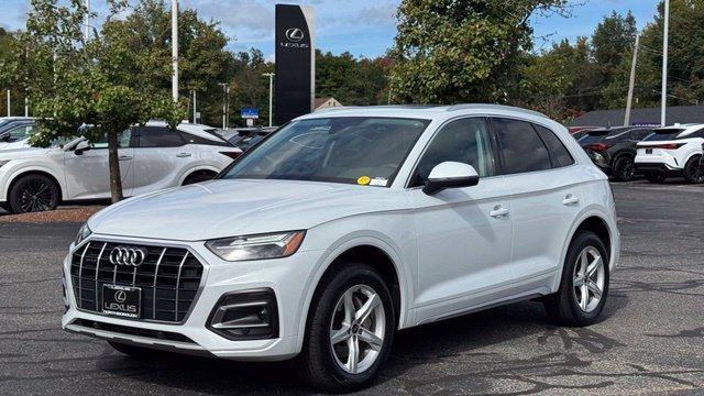 2023 Audi Q5 in Glacier White Metallic for sale in the USA