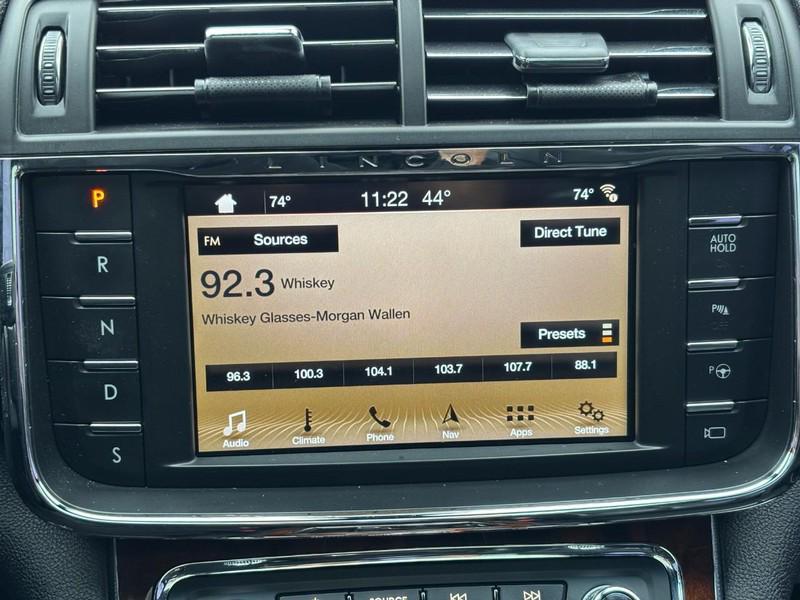 used 2017 Lincoln Continental car, priced at $20,416