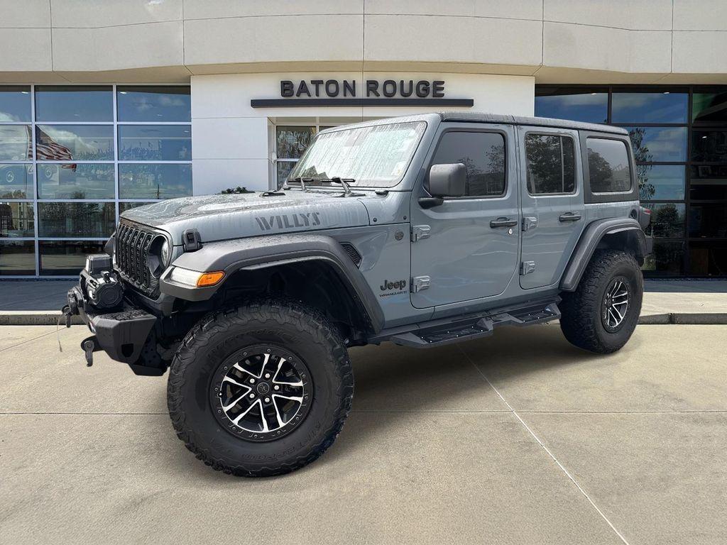used 2024 Jeep Wrangler car, priced at $37,185