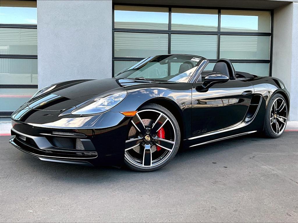 new 2025 Porsche 718 Boxster car, priced at $122,545