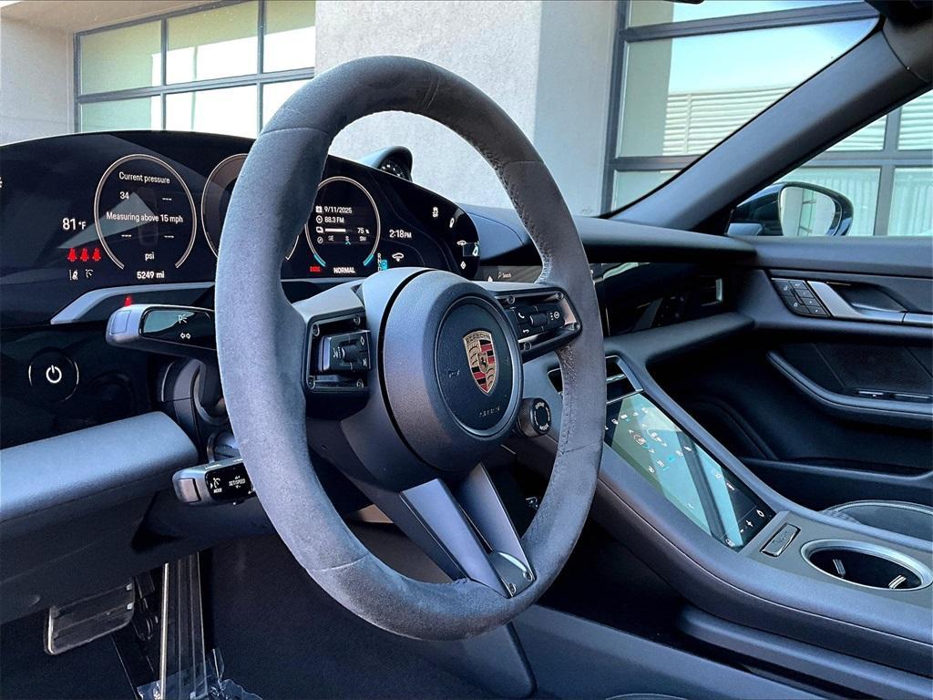 new 2025 Porsche Taycan car, priced at $116,425