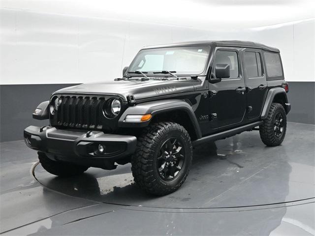 used 2022 Jeep Wrangler Unlimited car, priced at $31,399