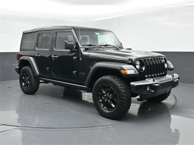 used 2022 Jeep Wrangler Unlimited car, priced at $31,399