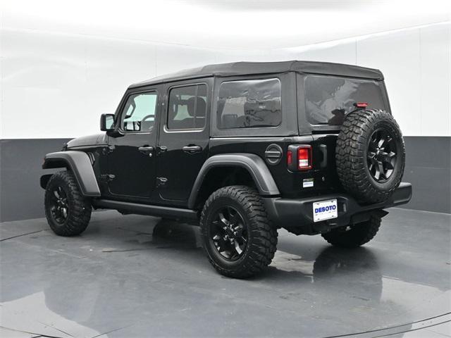 used 2022 Jeep Wrangler Unlimited car, priced at $31,399
